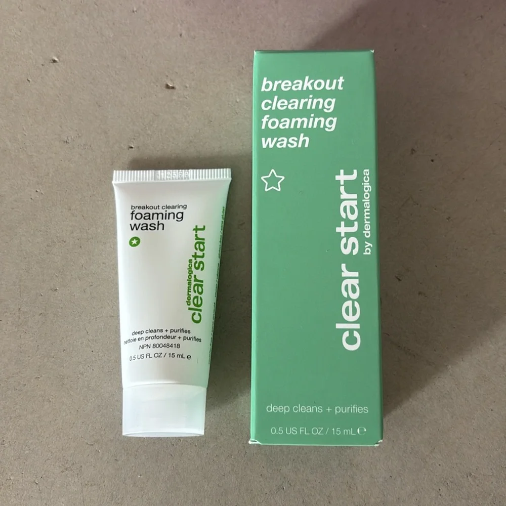 NIB Dermalogica bundle: Clear Start Breakout Clearing Booster & Foaming Wash
